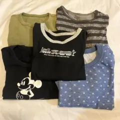 【５点セット】西松屋❁長袖肌着❁アンダーシャツ❁110