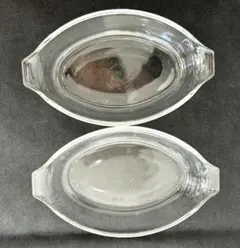 PYREX パイレックス 耐熱ガラス 楕円形 ベーキングディッシュ 2個セットのサムネイル