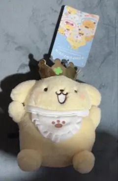 ポムポムプリン 30周年 王冠 ぬいぐるみ