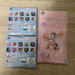 一番くじ　ウマ娘　アクリルスタンド　ラバーチャーム2個