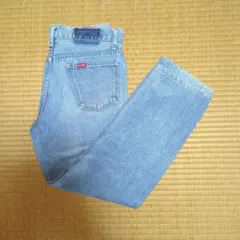 古着BIG JOHN ストレートデニムW32股下65cm ライトブルー