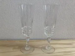luminarc ペア　シャンパングラス　ワイングラス