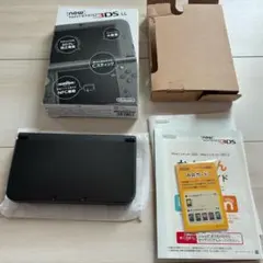 美品 上下IPS画面 Newニンテンドー3DS LL メタリックブラック