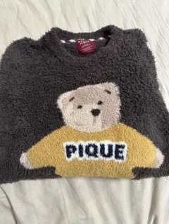ジェラート　ベア　プルオーバー ジェラートピケ　オム　トップス　クマ　部屋着