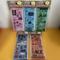 5種「ルフィ・サンジ・ゾロ・サボ・エース」ONE PIECE スケットケース