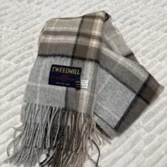 【ほぼ未使用】TWEEDMILL☆ Lambswool Stole