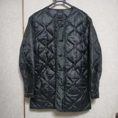 BEAMS 中綿ジャケット Mブラック身丈78身幅58袖丈58