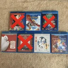 残り5映画分★ディズニー★Blu-ray&DVD★北米版7本セット(9映画)