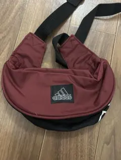 adidas ショルダーバッグ バーガンディ/ブラックのサムネイル