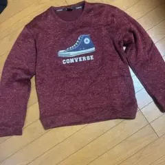 CONVERSE ワインレッド トレーナー M