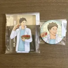 ハイキュー!! 岩泉 アクリルスタンド＆缶バッジセット