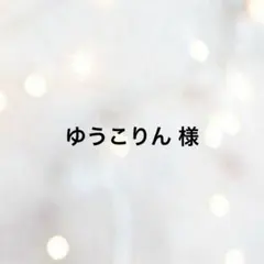 ゆうこりん様 リクエスト 2点 まとめ商品