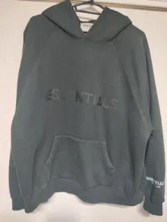 ESSENTIALS FEAR OF GOD ブラックパーカー