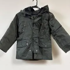 Super Natural 中綿ジャケットカーキ120㎝