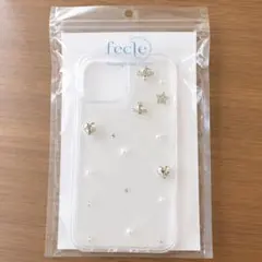 iPhoneケース クリア ラメ ハート 星 パールのサムネイル