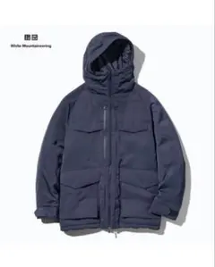 ユニクロ×ホワイトマウンテニアリング ハイブリッドダウンオーバーサイズパーカ