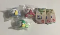 ケロロ軍曹 ちびケロねむらせ隊 ガチャガチャ 3点セット