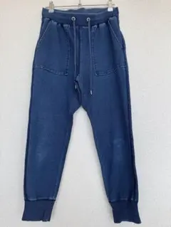 GU デニムスウェットパンツ　サイズM