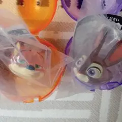 ディズニーキャラクター ファッションリングロイヤルクリア ニック ジュディ