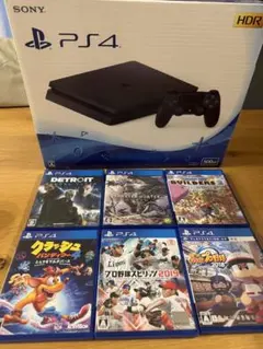 お*と様 PS4 500GB 本体 コントローラー＋ソフト６本