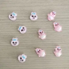 おぱんちゅ ネイルパーツ 10個セット