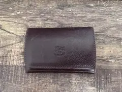 IL BISONTE カードケース 名刺ケース (ブラウン)