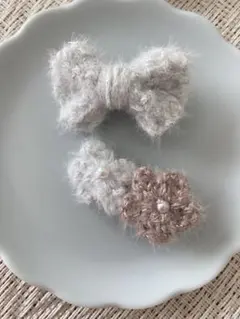 リボン　花　ヘアピンセット　卒園　入園　入学　保育園　幼稚園　小学校