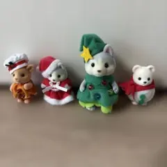 【シルバニアファミリー】クリスマス限定人形
