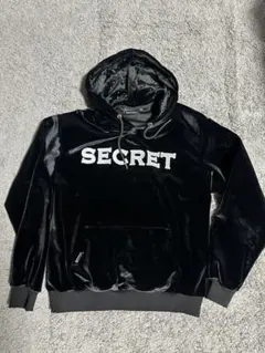 希少Sサイズ】 secret ブラック パーカー シークレット - メルカリ