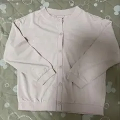 ユニクロ　カーディガン　120 ピンク　キッズ　子供