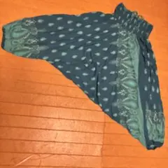 2way ペイズリー柄サルエルパンツ