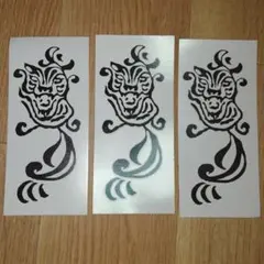 ☆羽宮一虎 タトゥーシール 3個セット コスプレ 東京リベンジャーズ