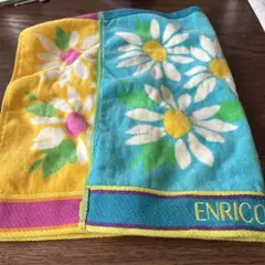 ENRICO COVERI 花柄タオルセット 2枚セット