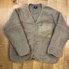 BEAMS HEART ベージュ フリースジャケット L