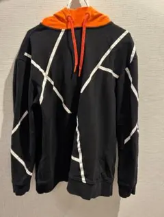 A|X ARMANI EXCHANGE パーカー ブラック オレンジ Sのサムネイル