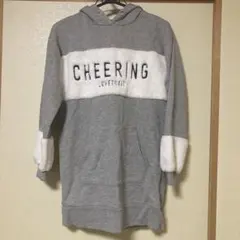 lovetoxic ボアフードパーカー S