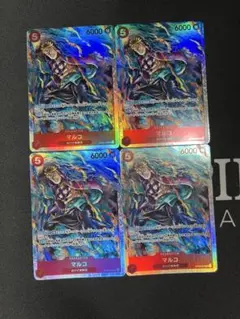 ワンピースカード　マルコ sr op03-013 4枚セット