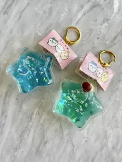 ちいかわ ハチワレ くりまんじゅう ぷかぷかキーホルダー 2個セット