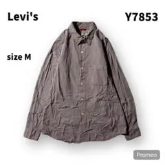 【即購入OK】Levi's RED TAB 長袖シャツ　サイズM レッド