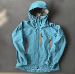 訳あり格安 モンベル フレネイパーカ GORE-TEX ジャケット ブルー XL