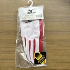미즈노 글러브 51BK-05076 화이트 레드 23cm