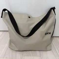 BMW純正 GOODS WITH FREUDE ショルダーバッグ ベージュのサムネイル