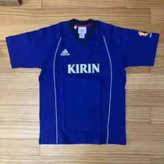 adidas サッカー日本代表 2003 KIRIN Tシャツ Sサイズ