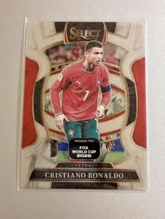 Panini select ronaldo soccer non auto