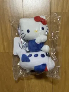 新品 大分空港 限定 ハローキティ カラビナ付き マスコット ぬいぐるみ