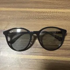 Ray-Ban ブラックラウンドサングラス