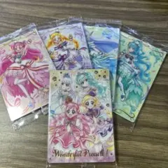 わんだふるぷりきゅあ　ウエハースカード　5枚セット