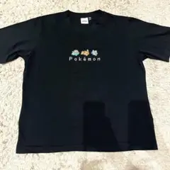 gu×ポケモン 半袖Tシャツ M 黒