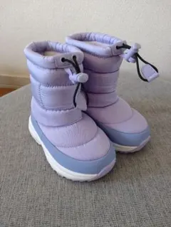 【着用回数数回】ホーキンス　スノーブーツ　紫　16センチ　ボア