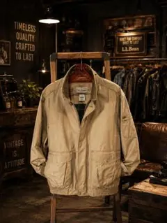 レア　エルエルビ～ンL.L.Bean ワックスコットン オイルドジャケットのサムネイル